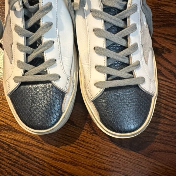 Golden Goose Hi Star Sneaker with embossed accents - Picture 2 of 6